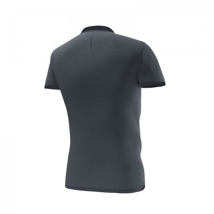 Eye Henley Shirt Dark Grey / Black